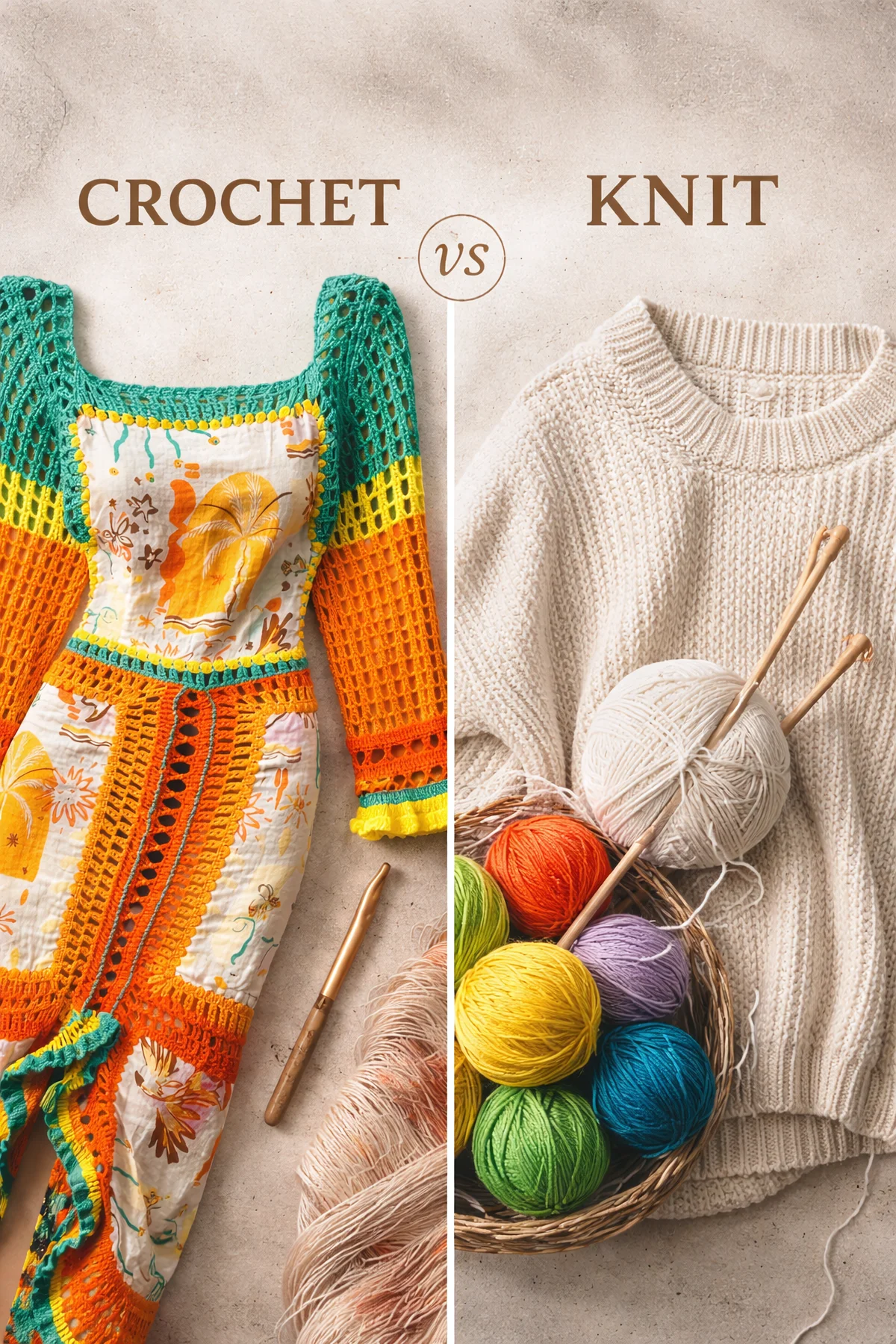 Crochet vs Knit: What’s the Difference and Which Is Better?