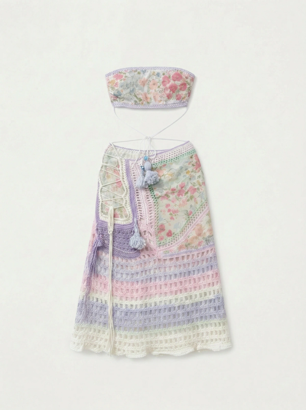 Pastel Bloom Boho Set