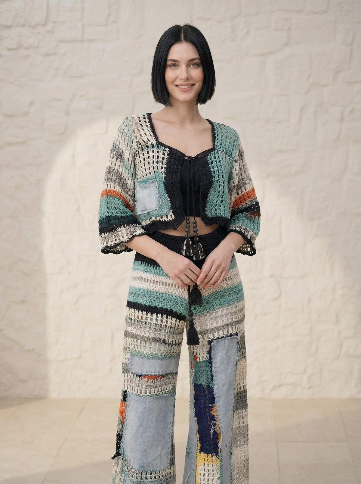 Boho Nomad Crochet Suit