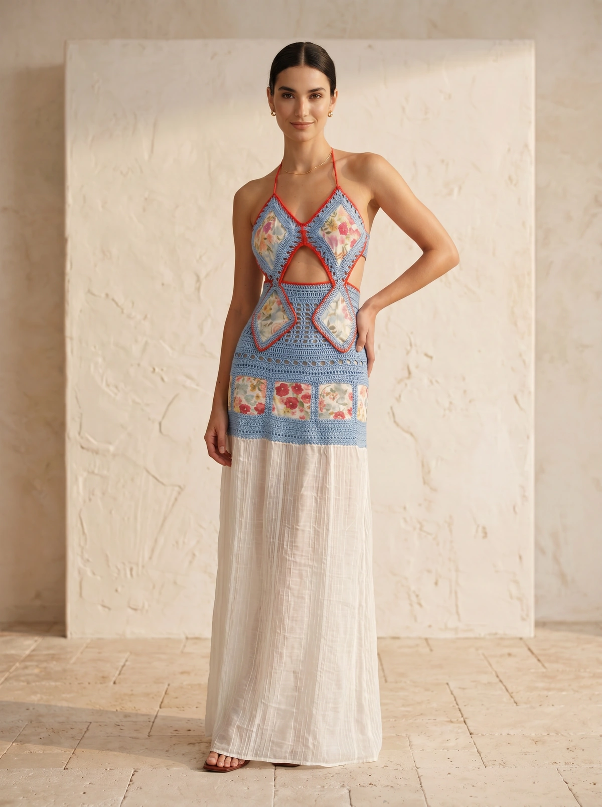 Maribel Crochet Dress