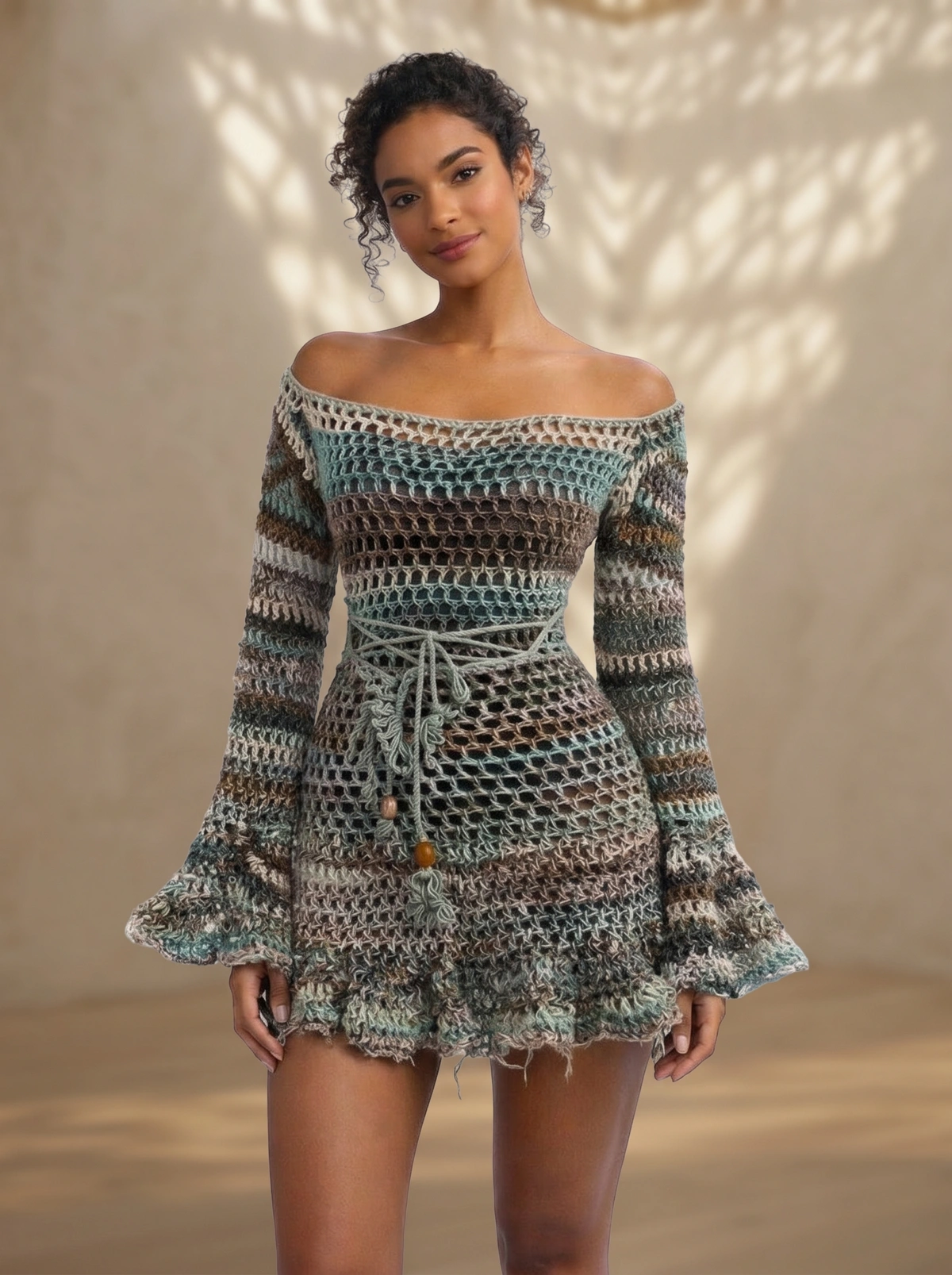 Desert Willow Crochet Dress