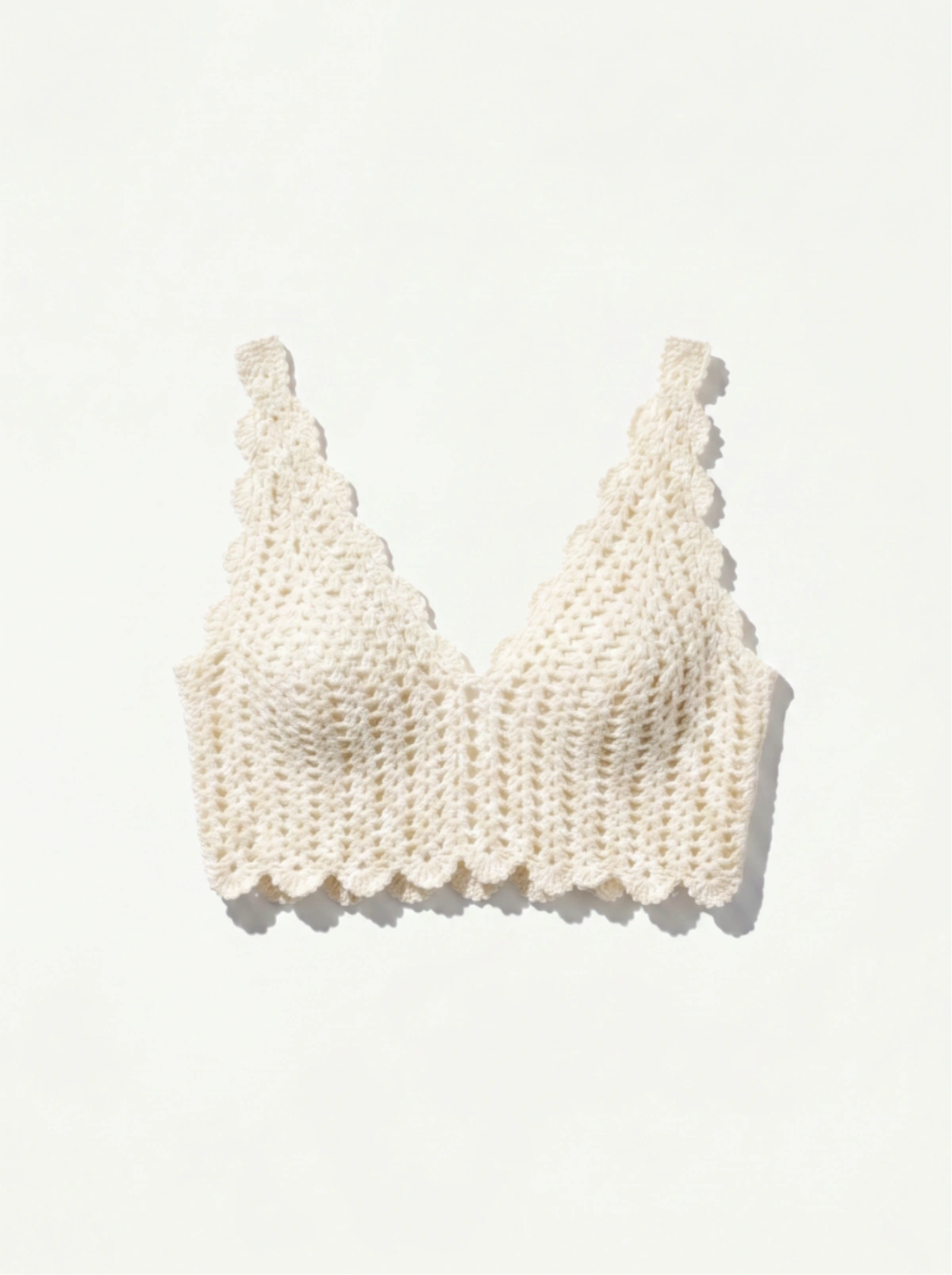 Luna Lace Crochet Halter Top