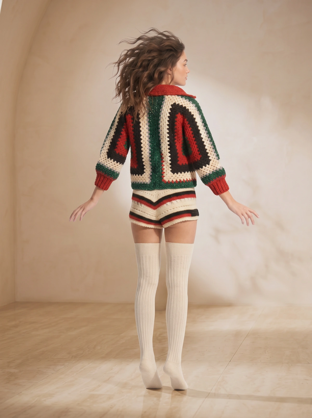 Heritage Grid Crochet Set