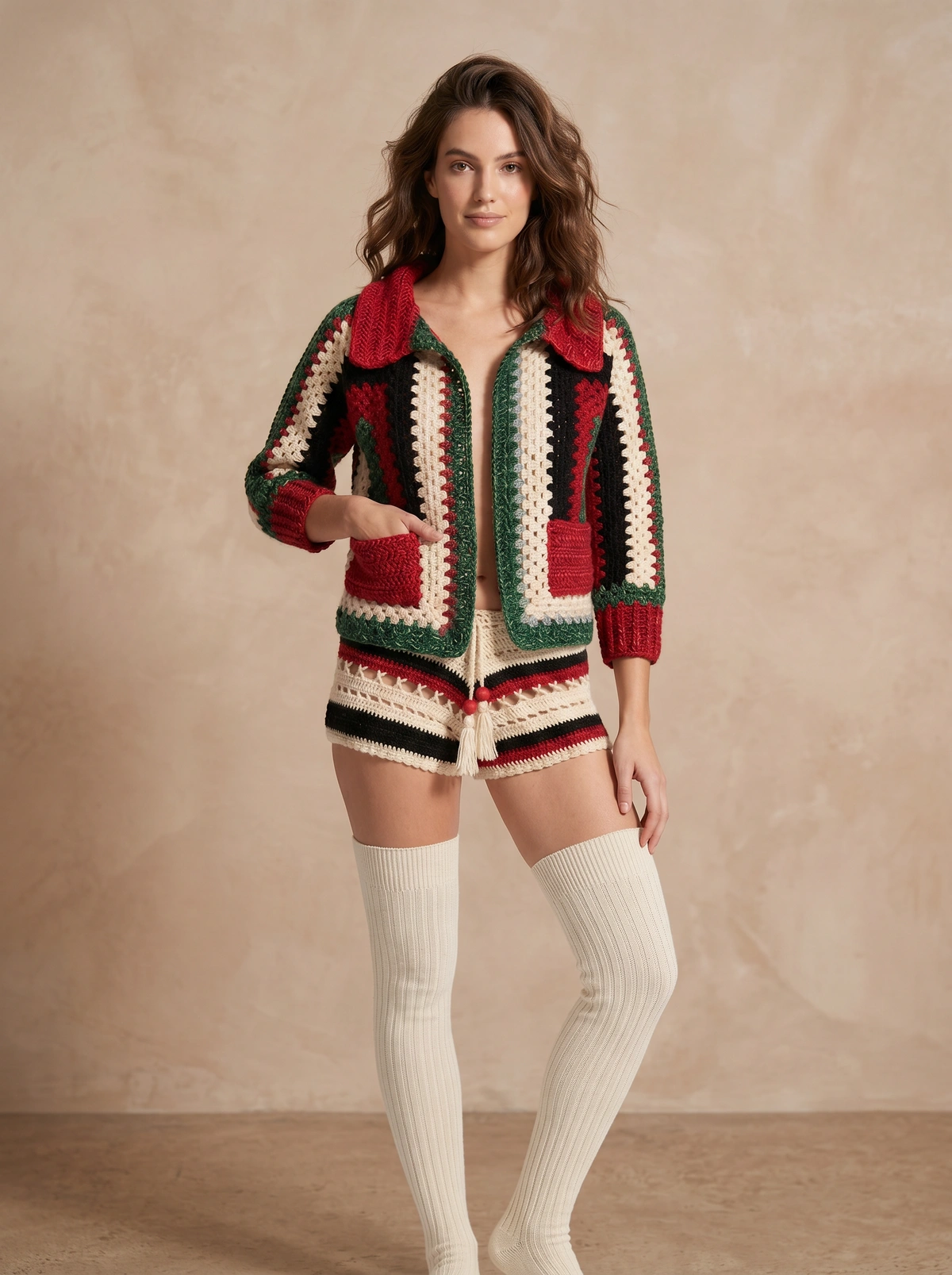Heritage Grid Crochet Set