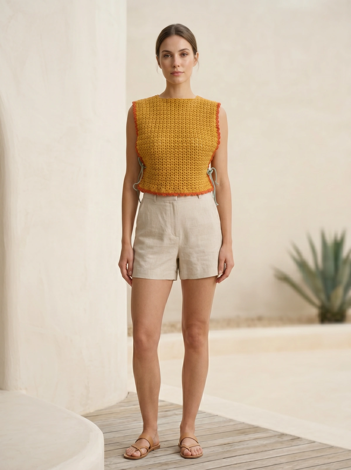 Sunline Crochet Top