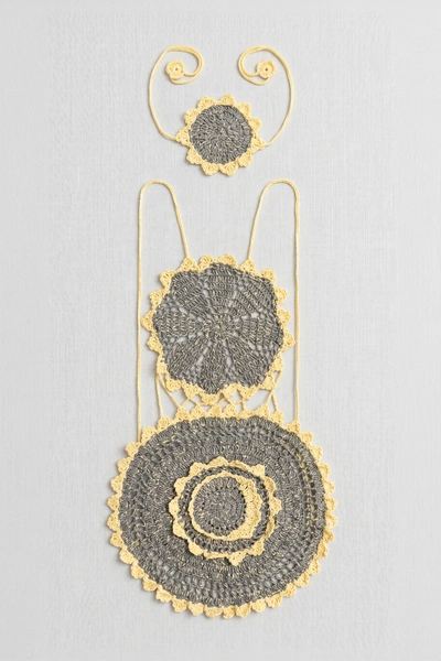 Moonstone Web Crochet Dress