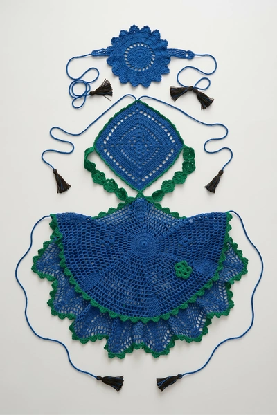 Cala Azul Crochet Dress